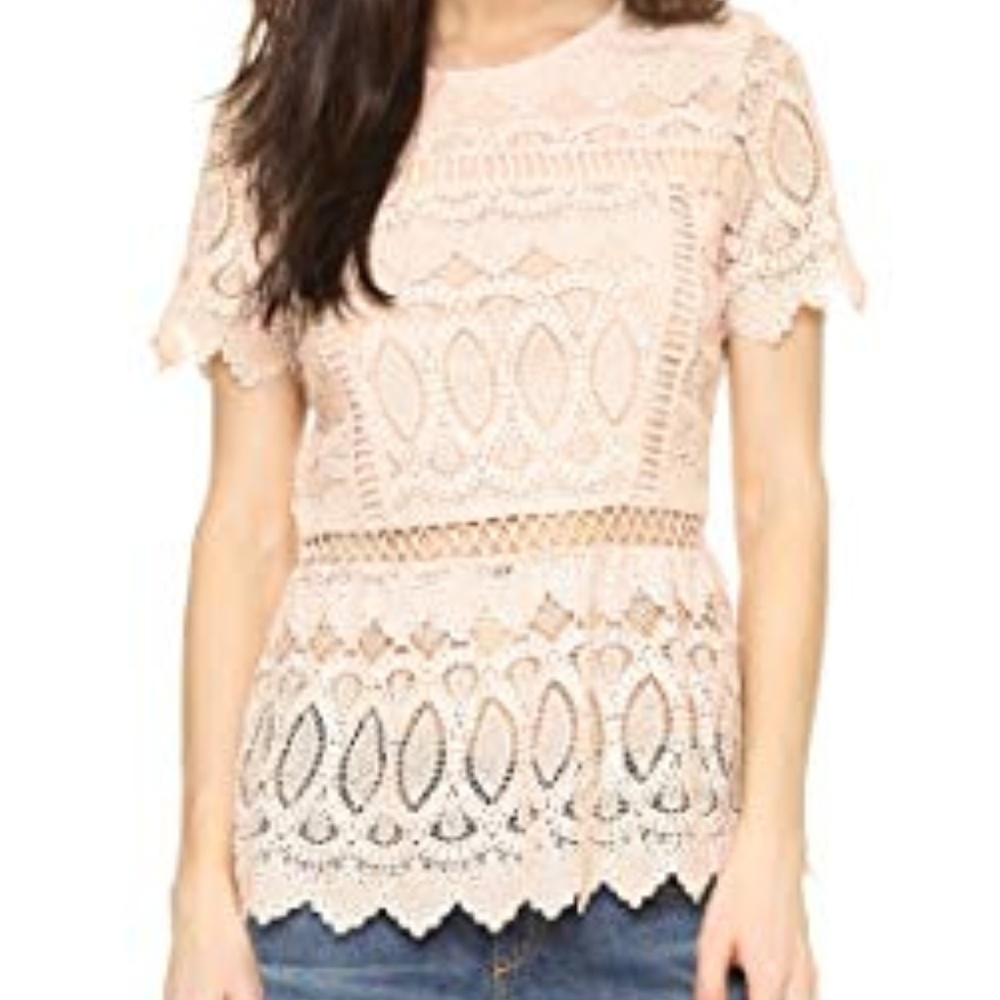 JOA Los Angeles White blouse